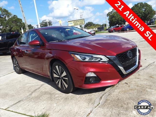 Certified 2021 Nissan Altima SL with VIN 1N4BL4EV9MN303675 for sale in Titusville, FL