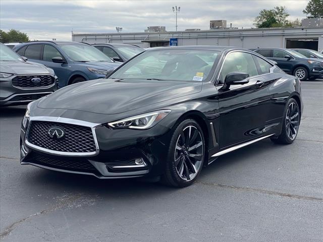 Used 2022 INFINITI Q60 Coupe LUXE with VIN JN1EV7KK0NM600597 for sale in Hixson, TN