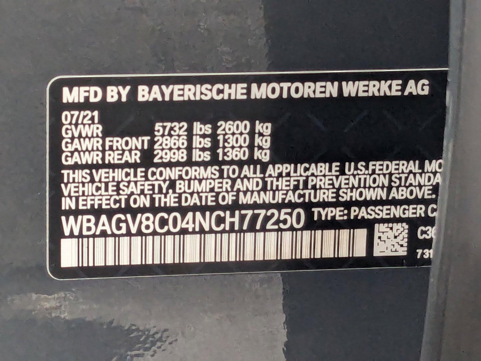 2022 BMW M850i Vehicle Photo in Towson, MD 21204