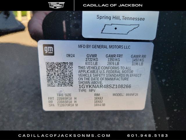 2025 Cadillac XT5 Vehicle Photo in RIDGELAND, MS 39157-4406