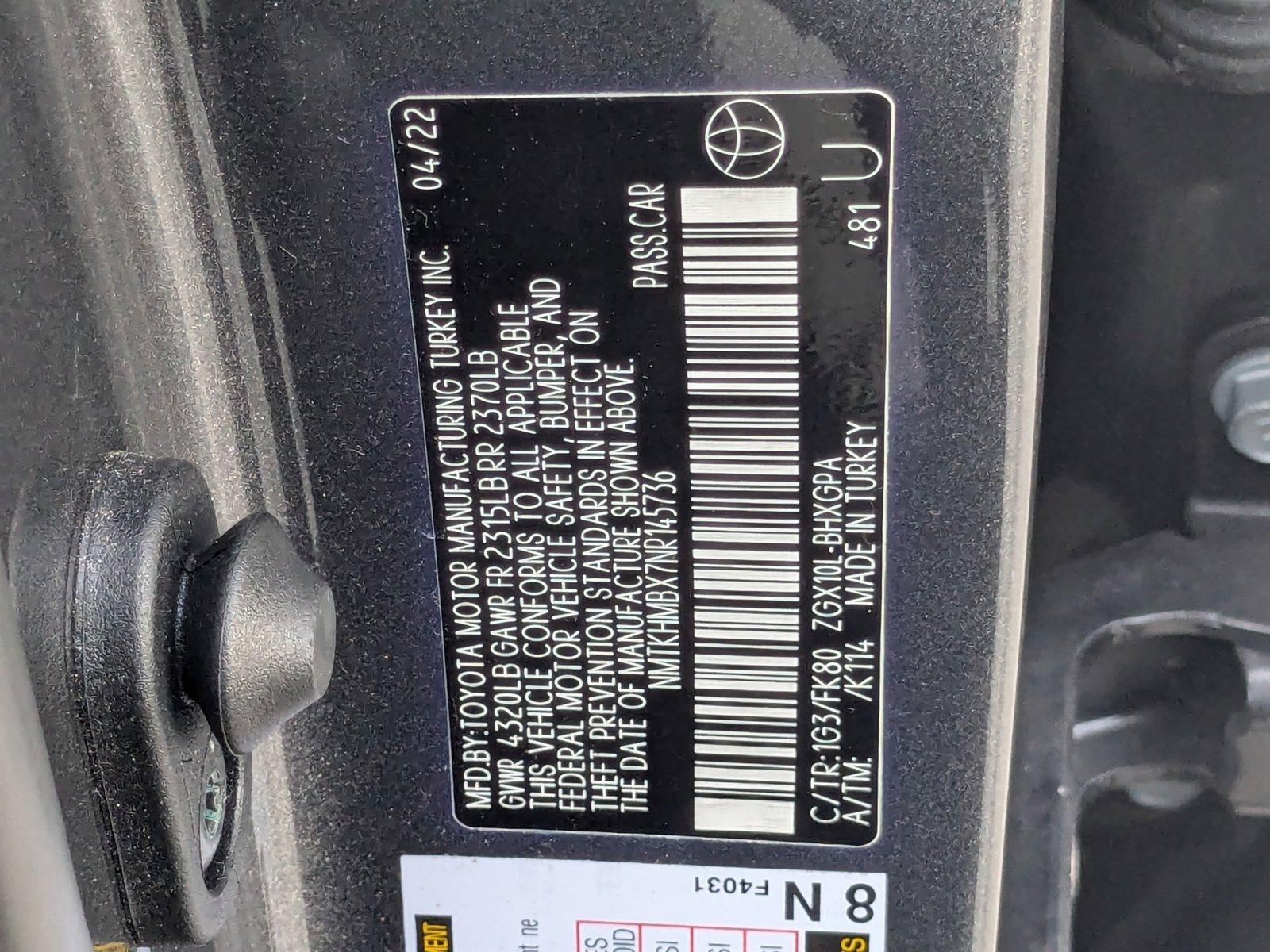 2022 Toyota C-HR Vehicle Photo in Pompano Beach, FL 33064