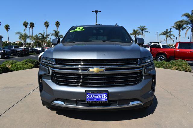 Used 2022 Chevrolet Tahoe LT with VIN 1GNSKNKD1NR244184 for sale in Santa Maria, CA