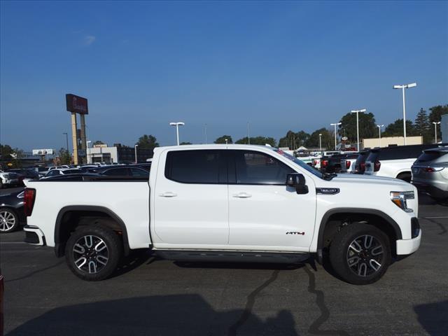 Used 2021 GMC Sierra 1500 AT4 with VIN 3GTP9EEDXMG414630 for sale in Bourbonnais, IL