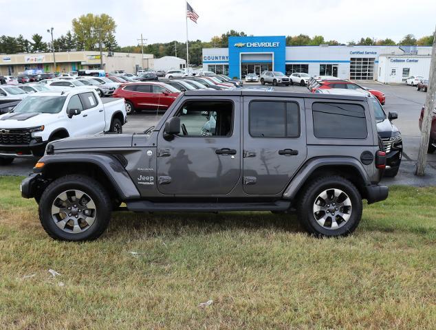 Used 2018 Jeep All-New Wrangler Unlimited Sahara with VIN 1C4HJXEG6JW166133 for sale in North Vernon, IN