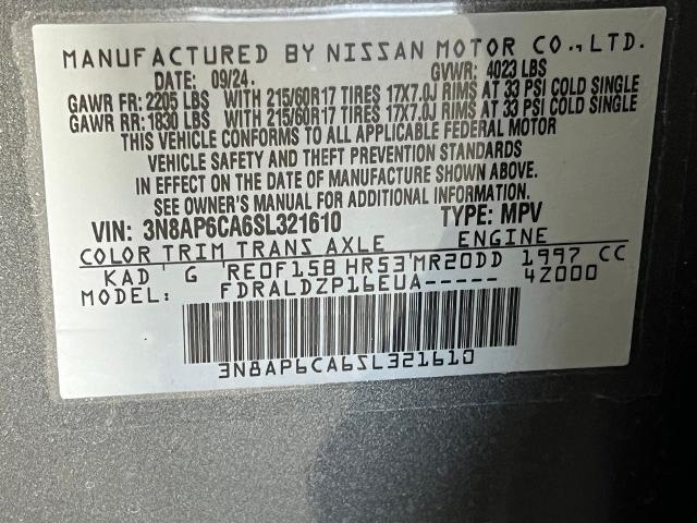 2025 Nissan Kicks Vehicle Photo in Tulsa, OK 74129