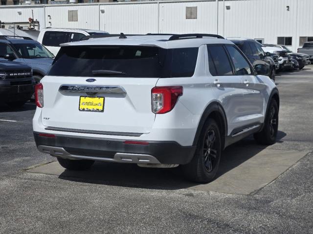 Used 2021 Ford Explorer XLT with VIN 1FMSK7DH2MGA31593 for sale in Houston, TX