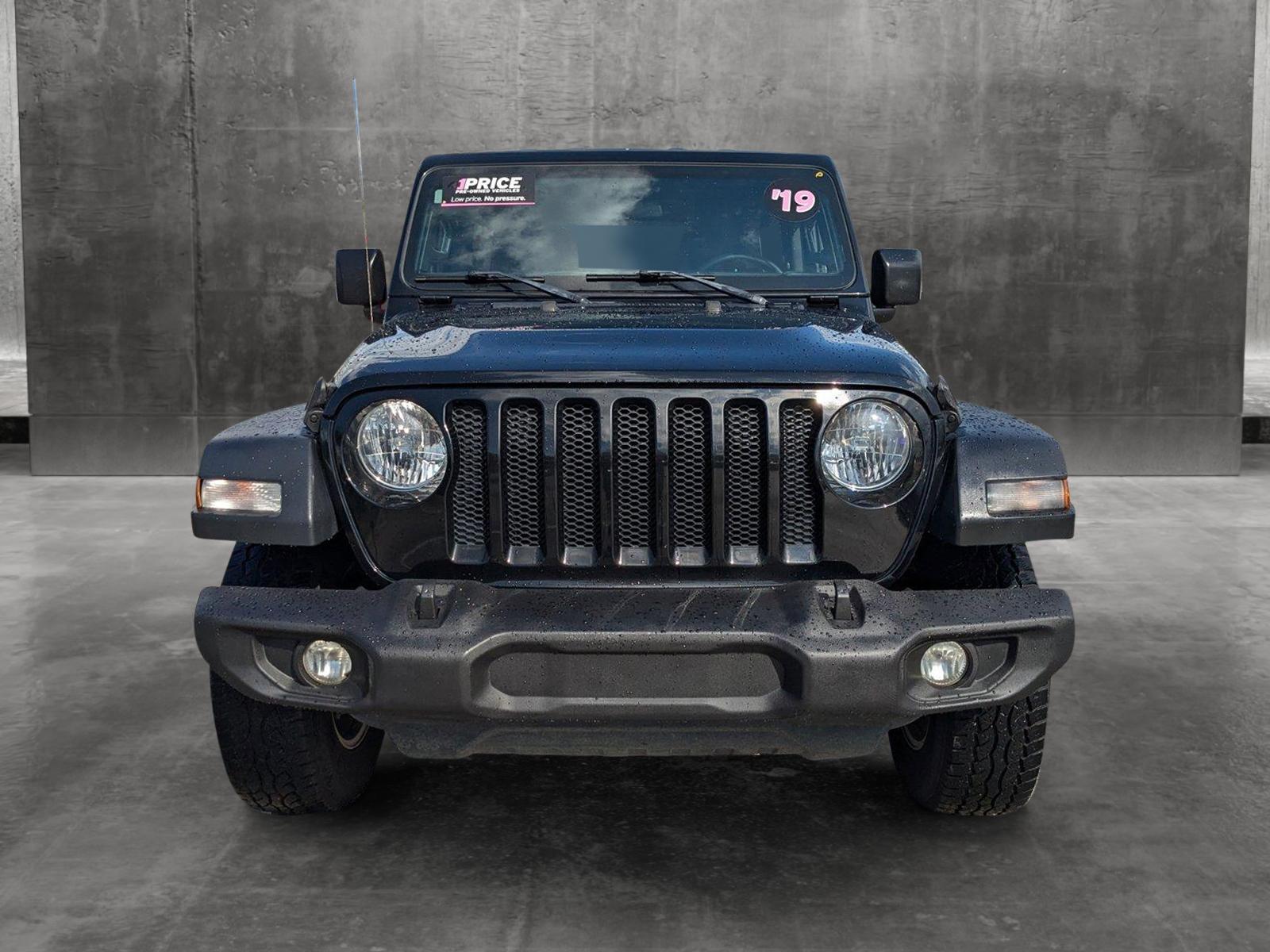 Used 2019 Jeep Wrangler Unlimited Sport S with VIN 1C4HJXDG6KW516718 for sale in Orlando, FL