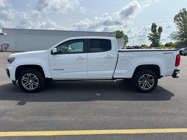 Certified 2021 Chevrolet Colorado Work Truck with VIN 1GCGTBEN2M1243461 for sale in Geneva, NY