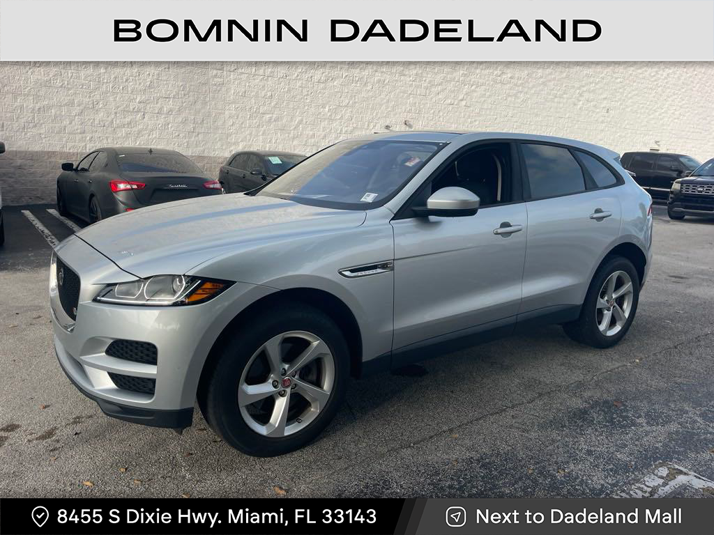 Used 2018 Jaguar F-PACE Premium with VIN SADCJ2GX3JA235758 for sale in Miami, FL