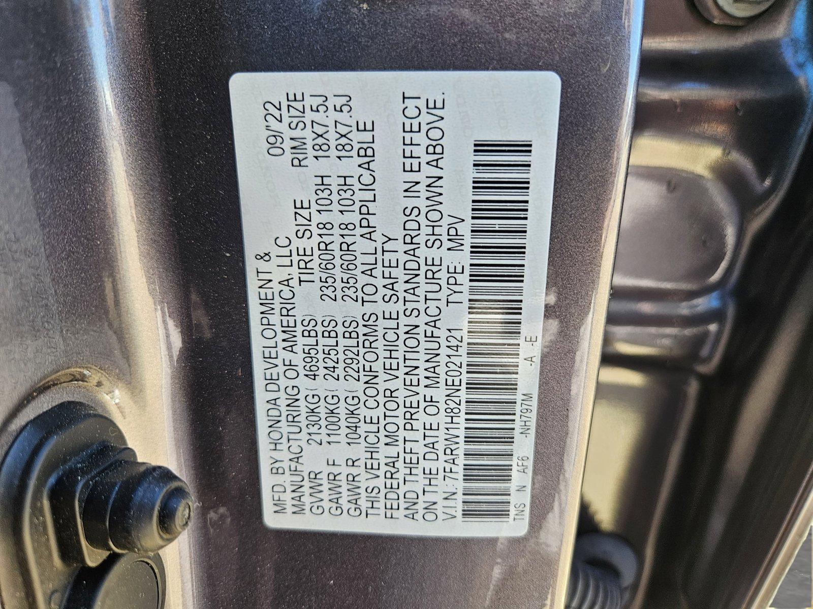 2022 Honda CR-V Vehicle Photo in Waco, TX 76710