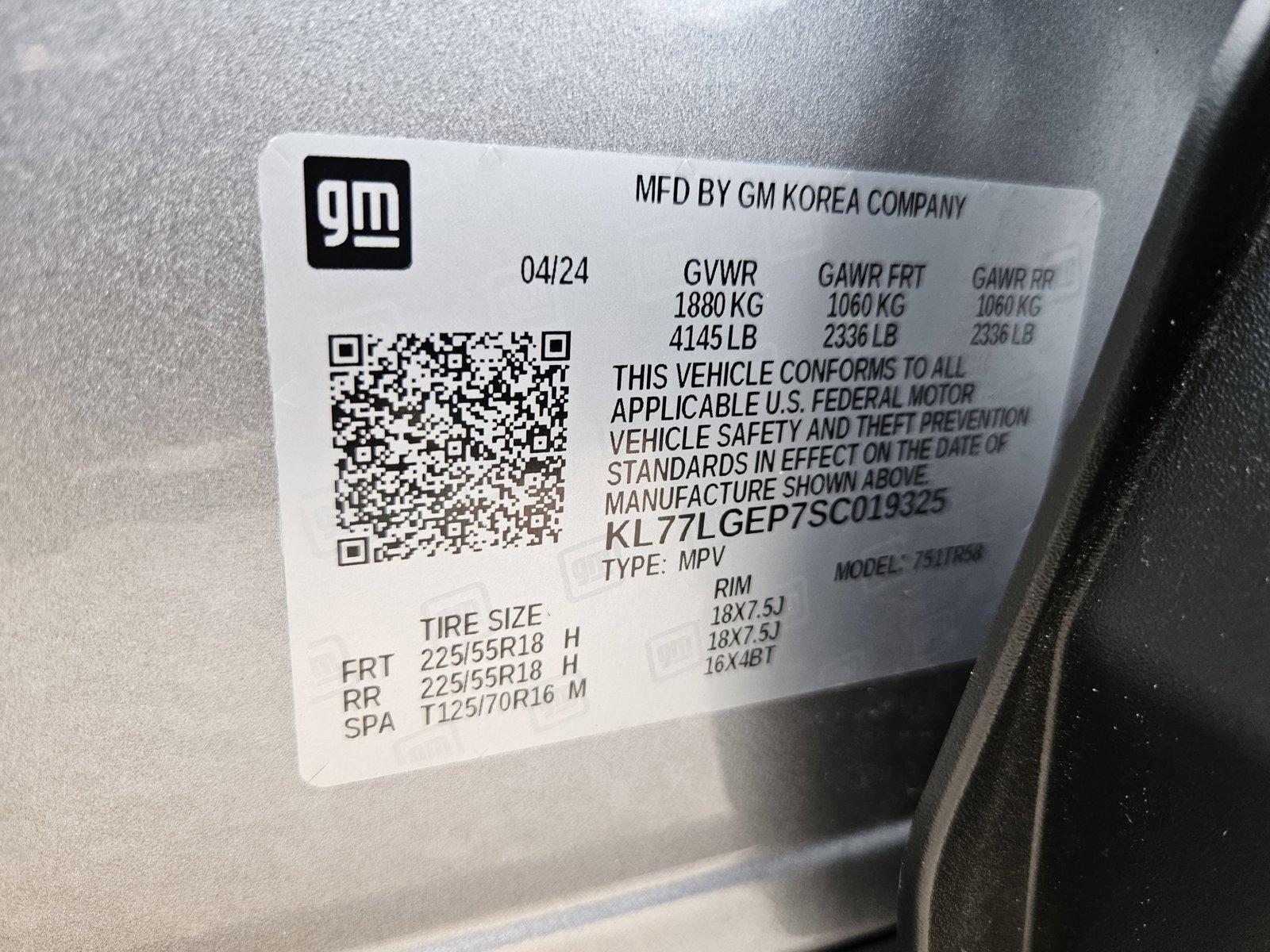 2025 Chevrolet Trax Vehicle Photo in CORPUS CHRISTI, TX 78412-4902