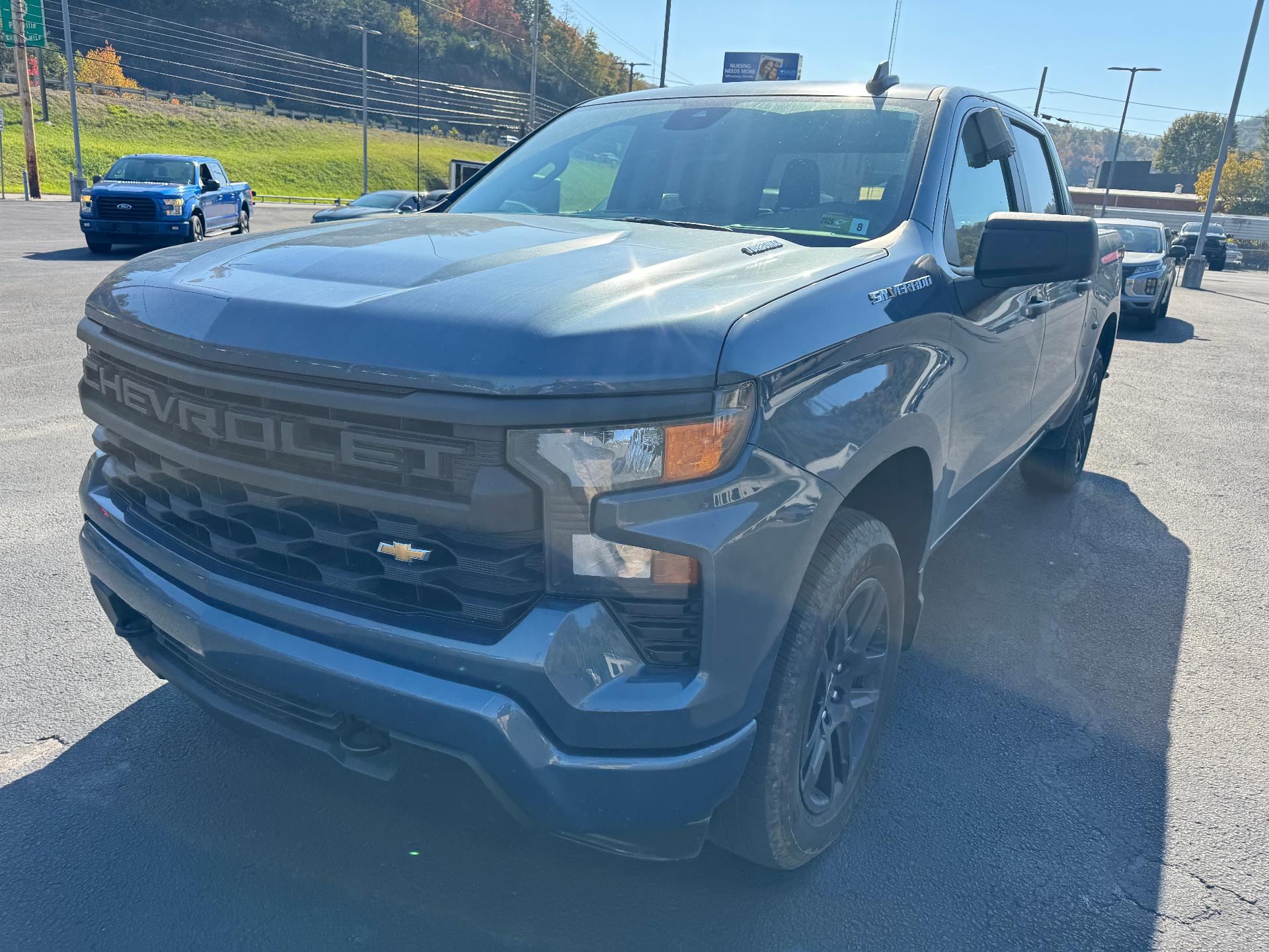 Used 2024 Chevrolet Silverado 1500 Custom with VIN 1GCPDBEK6RZ377126 for sale in Pikeville, KY