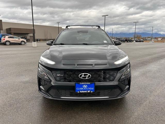 Used 2022 Hyundai Kona N Line with VIN KM8K3CA30NU773377 for sale in Kalispell, MT