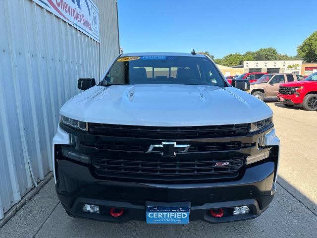 Certified 2020 Chevrolet Silverado 1500 LT Trail Boss with VIN 1GCPYFEL1LZ342277 for sale in Spencer, IA