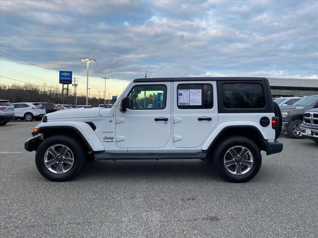 Used 2021 Jeep Wrangler Unlimited Sahara with VIN 1C4HJXEG9MW516522 for sale in Tappahannock, VA