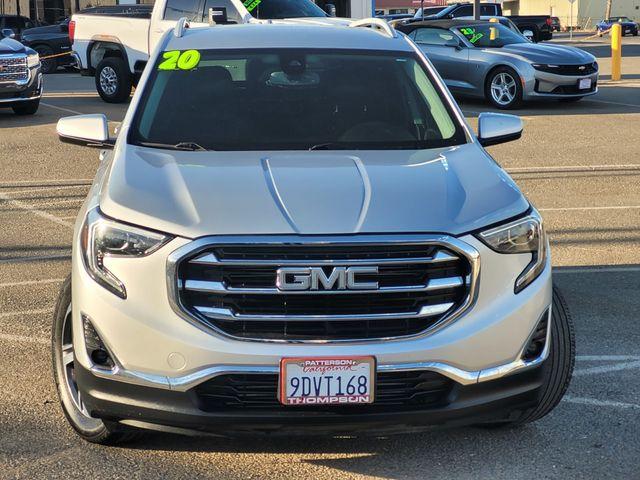 Used 2020 GMC Terrain SLT with VIN 3GKALVEV1LL264871 for sale in Patterson, CA