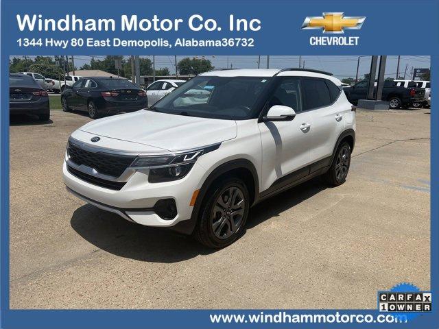 Used 2021 Kia Seltos S with VIN KNDEU2AA5M7115798 for sale in Demopolis, AL