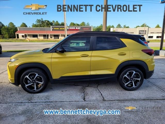 Certified 2023 Chevrolet TrailBlazer RS with VIN KL79MTSL2PB044100 for sale in Kingsland, GA