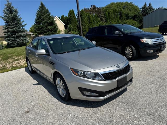 Used 2012 Kia Optima LX with VIN 5XXGM4A71CG033386 for sale in Plymouth, WI