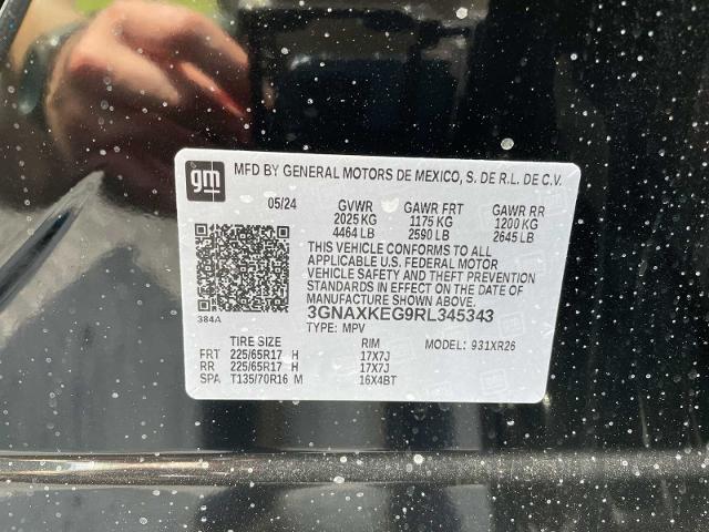 2024 Chevrolet Equinox Vehicle Photo in THOMPSONTOWN, PA 17094-9014