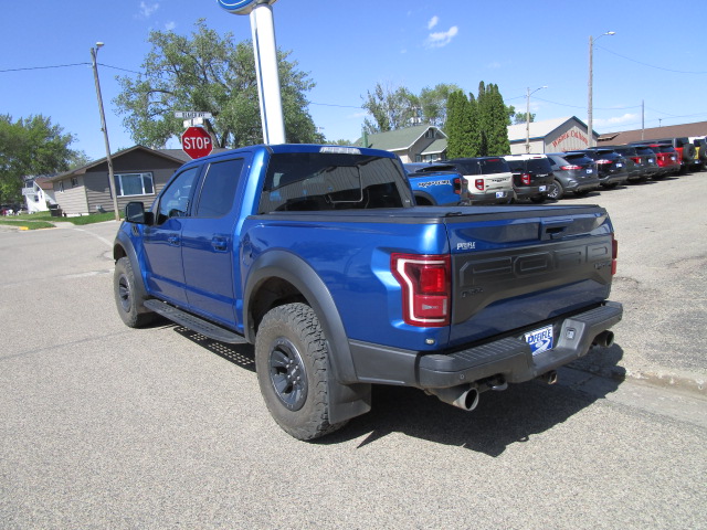 Used 2018 Ford F-150 Raptor with VIN 1FTFW1RG9JFE71092 for sale in Wishek, ND