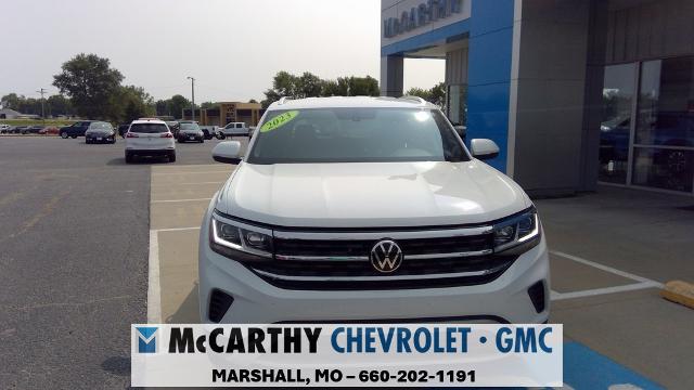 Used 2023 Volkswagen Atlas Cross Sport SE w/Tech with VIN 1V2HC2CA3PC204101 for sale in Marshall, MO