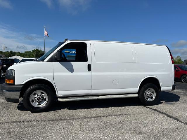 Used 2022 GMC Savana Cargo 1WT with VIN 1GTW7AF73N1205734 for sale in North Vernon, IN