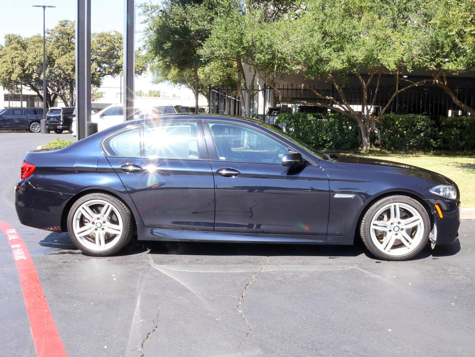 2016 BMW 550i Vehicle Photo in DALLAS, TX 75209-3095