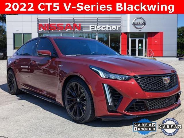 Used 2022 Cadillac CT5 V-Series Blackwing with VIN 1G6D25R69N0860327 for sale in Titusville, FL