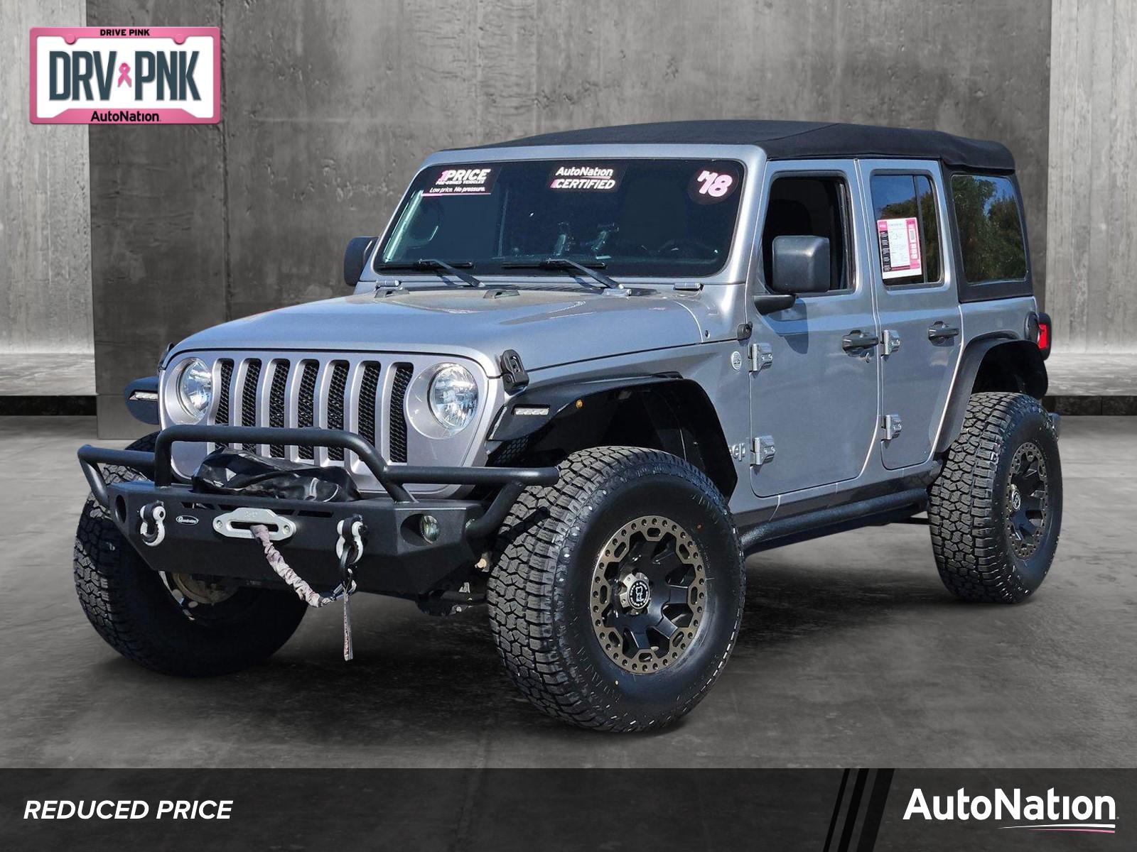 2018 Jeep Wrangler Unlimited Vehicle Photo in GILBERT, AZ 85297-0446