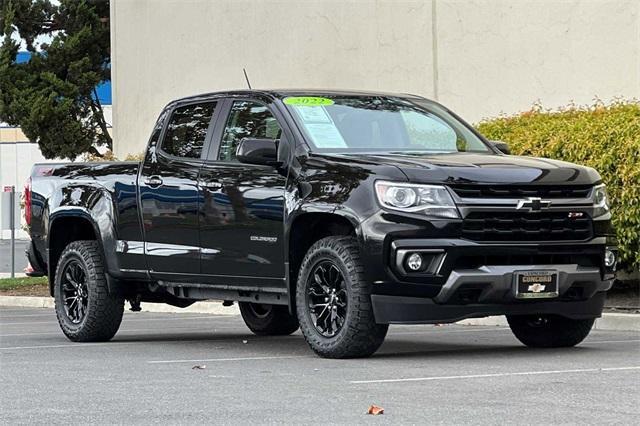 Used 2022 Chevrolet Colorado Z71 with VIN 1GCGTDEN4N1192705 for sale in Concord, CA