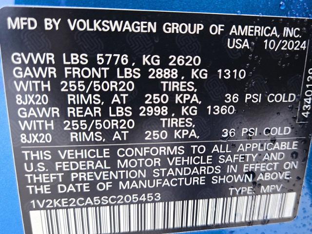 2025 Volkswagen Atlas Cross Sport Vehicle Photo in WEATHERFORD, TX 76087