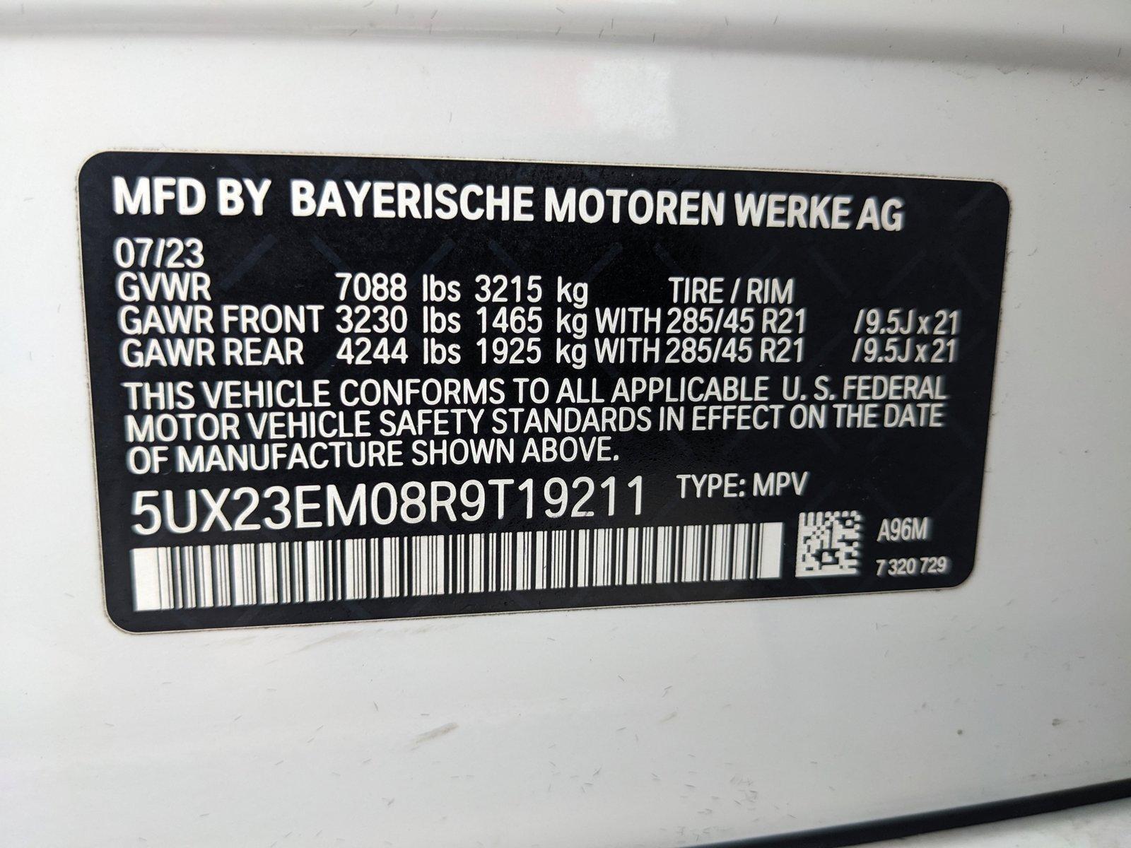 2024 BMW X7 Vehicle Photo in HOUSTON, TX 77034-5009