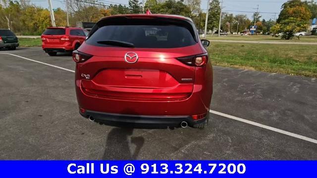 Used 2021 Mazda CX-5 Touring with VIN JM3KFBCMXM0448342 for sale in Kansas City