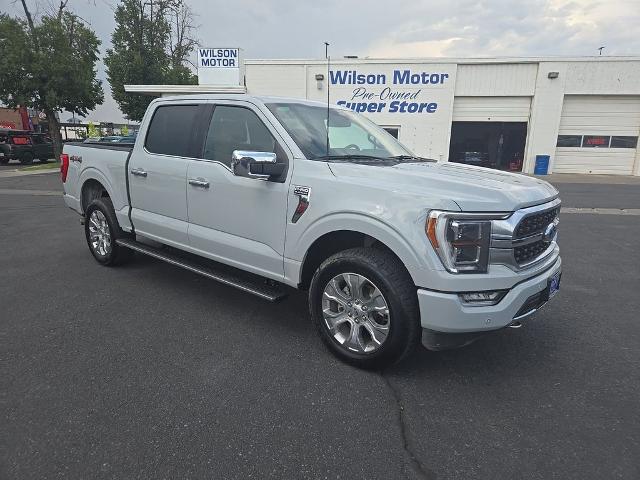 Used 2023 Ford F-150 Platinum with VIN 1FTFW1E84PFA62442 for sale in Logan, UT