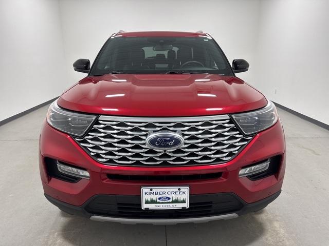 Used 2022 Ford Explorer Platinum with VIN 1FM5K8HC1NGB95579 for sale in Pine River, Minnesota