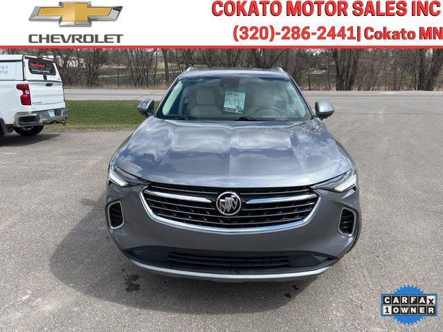 Used 2022 Buick Envision Essence with VIN LRBFZPR43ND019672 for sale in Cokato, Minnesota