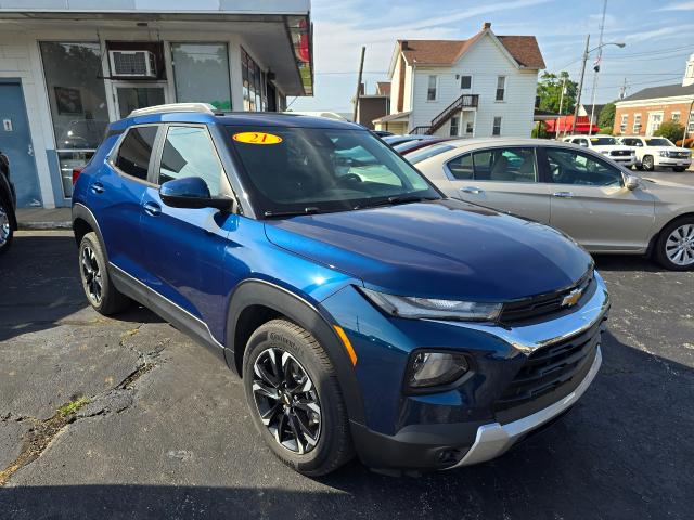 Used 2021 Chevrolet Trailblazer LT with VIN KL79MPSL0MB044437 for sale in East Palestine, OH