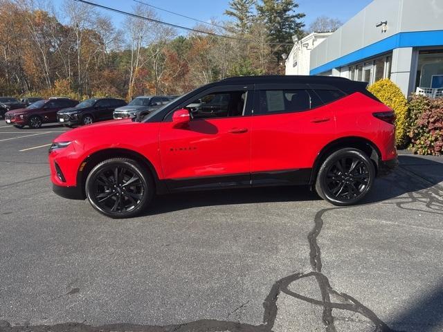 Certified 2022 Chevrolet Blazer RS with VIN 3GNKBKRS5NS219563 for sale in Brooklyn, CT