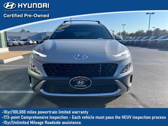 Certified 2023 Hyundai Kona Limited with VIN KM8K53A32PU970757 for sale in Columbus, MS