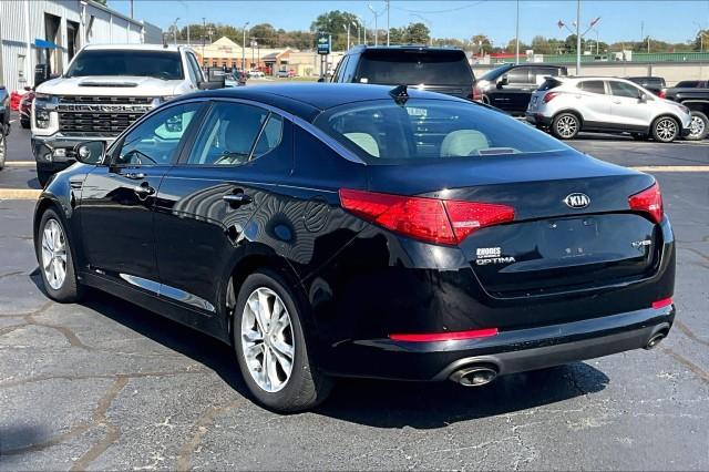 Used 2013 Kia Optima EX with VIN 5XXGN4A75DG221228 for sale in Van Buren, AR