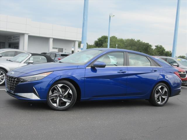 Used 2021 Hyundai Elantra Limited with VIN KMHLP4AG0MU115896 for sale in Leesburg, FL