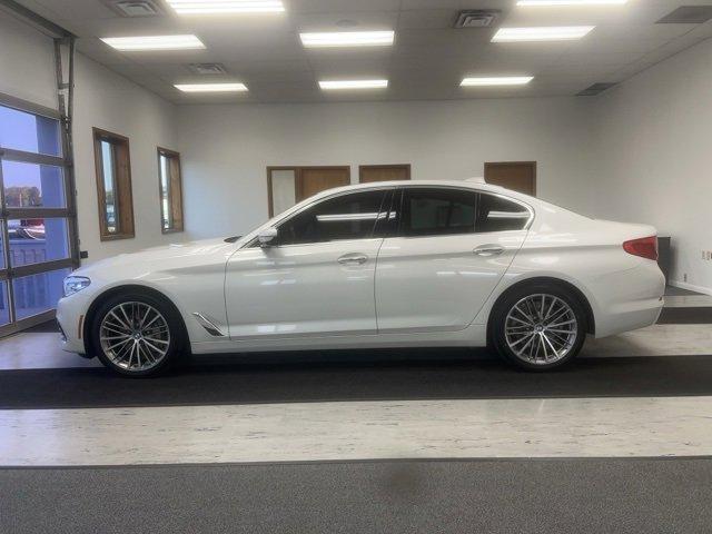 Used 2018 BMW 5 Series 530i with VIN WBAJA7C56JWA73891 for sale in Gaylord, MI