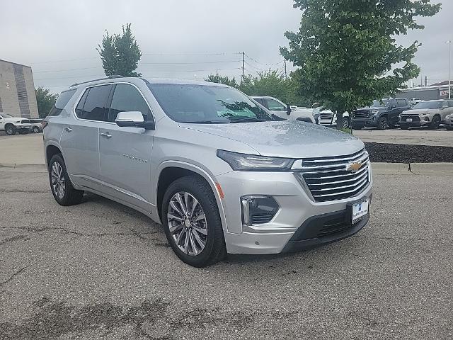 Used 2022 Chevrolet Traverse Premier with VIN 1GNEVKKW0NJ149800 for sale in Kansas City