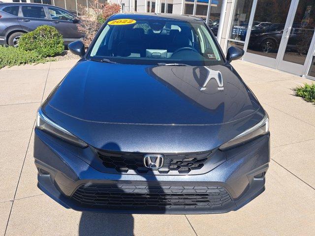 Used 2022 Honda Civic Hatchback EX-L with VIN 19XFL1H76NE005470 for sale in Bloomsburg, PA