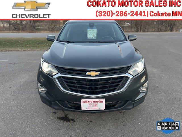 Used 2021 Chevrolet Equinox LT with VIN 3GNAXKEV2ML380104 for sale in Cokato, Minnesota