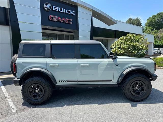 Used 2021 Ford Bronco 4-Door First Edition with VIN 1FMEE5EP0MLA41822 for sale in Spartanburg, SC