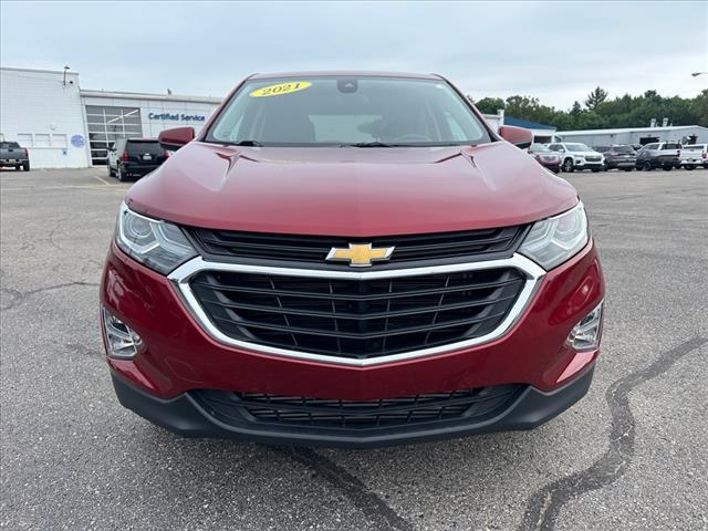 Used 2021 Chevrolet Equinox LT with VIN 3GNAXUEVXML328103 for sale in Alpena, MI