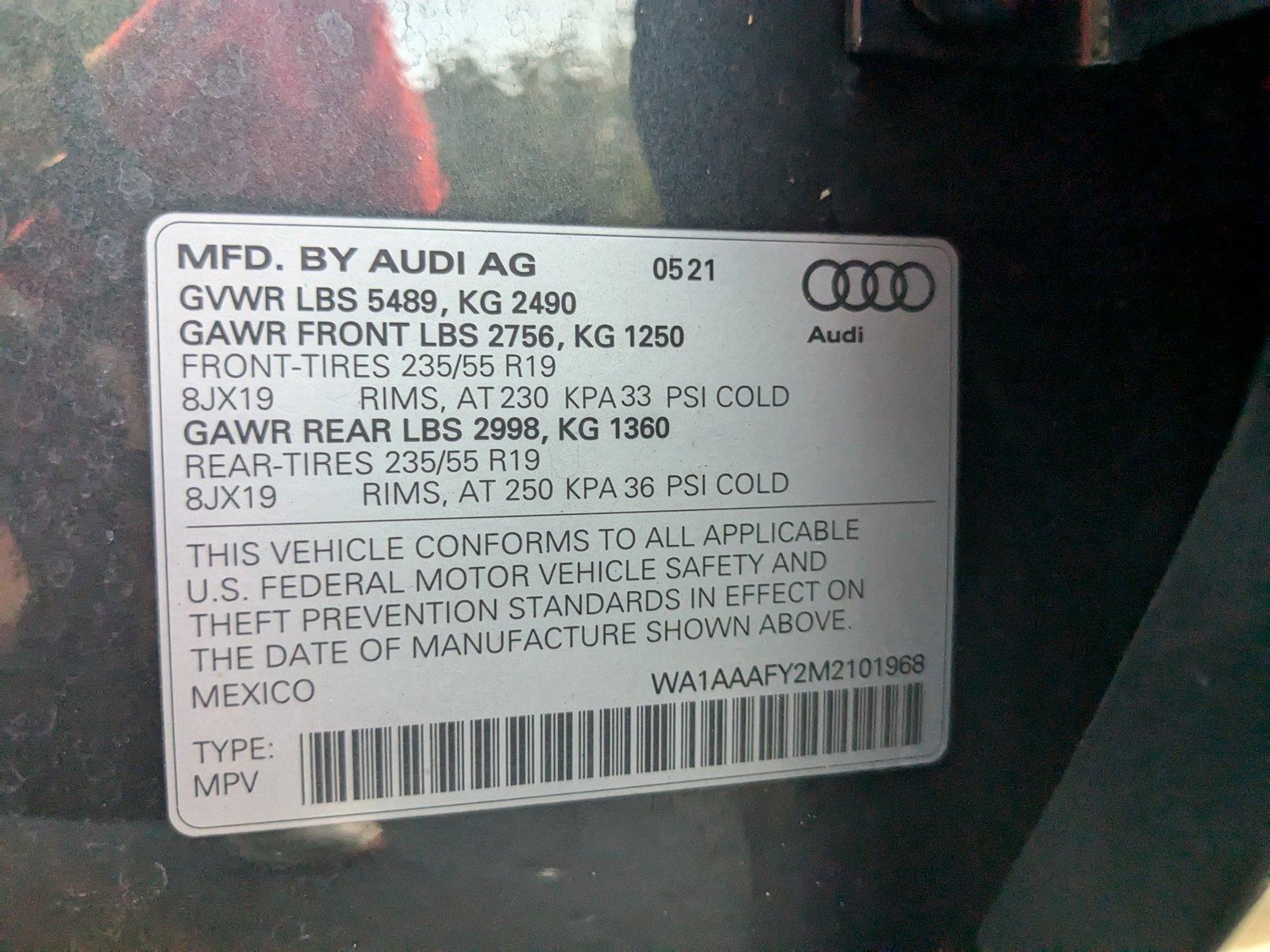 2021 Audi Q5 Vehicle Photo in Sanford, FL 32771