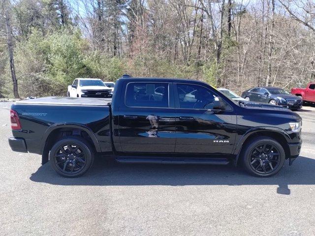 Used 2022 RAM Ram 1500 Pickup Laramie with VIN 1C6SRFJT7NN454970 for sale in Raynham, MA